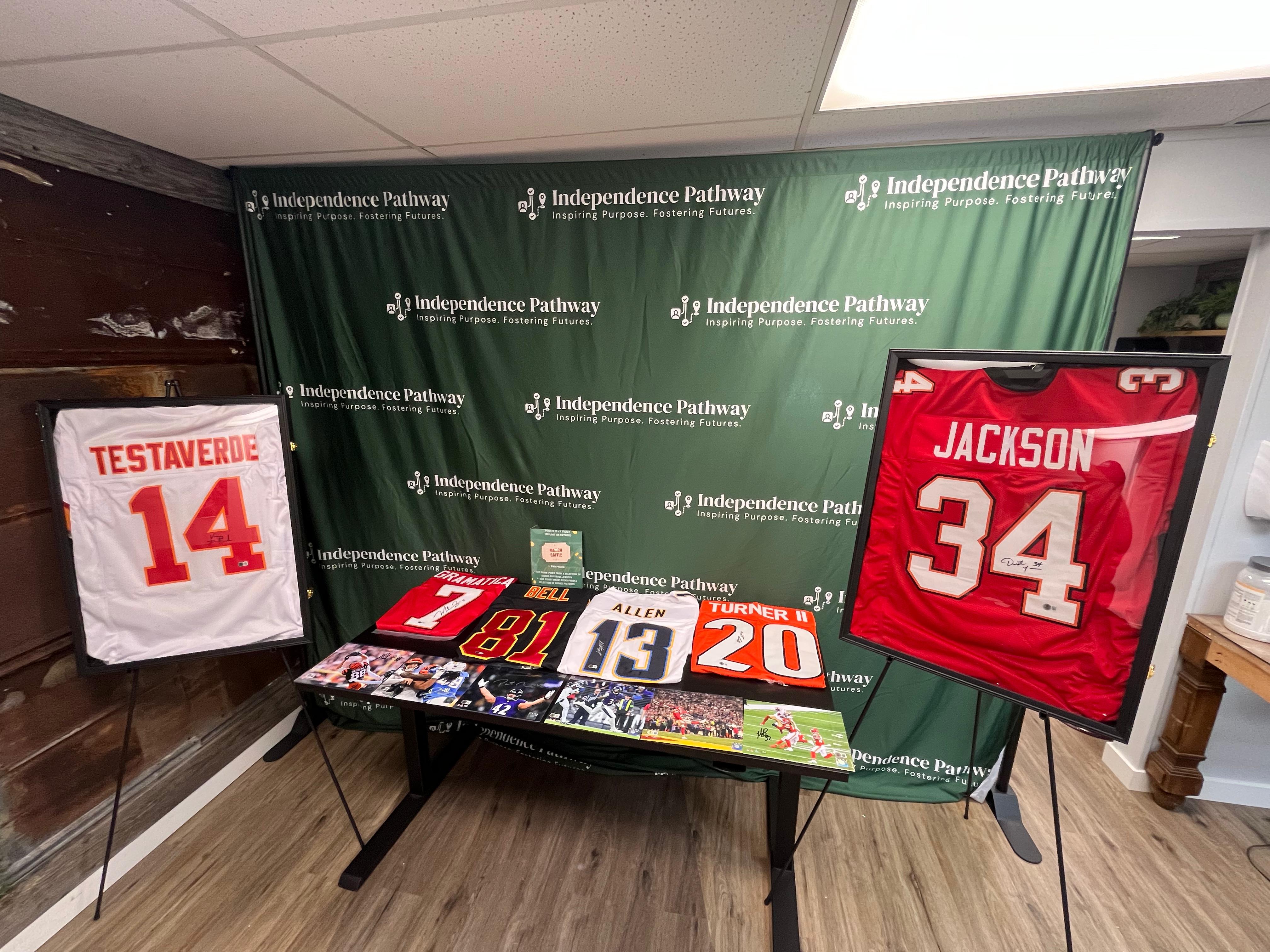 Custom Jerseys row